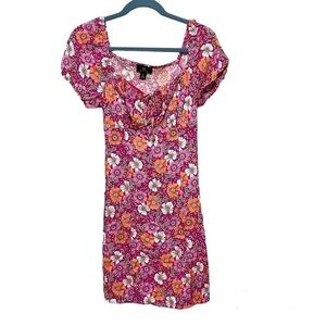 I.N San Francisco Floral Mini Dress